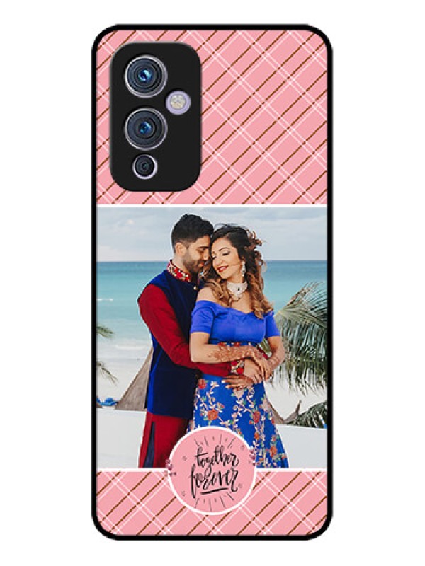 Custom OnePlus 9 5G Custom Metal Phone CaseTogether Forever Design