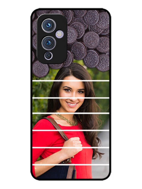 Custom OnePlus 9 5G Custom Metal Phone CaseWith Oreo Biscuit Design