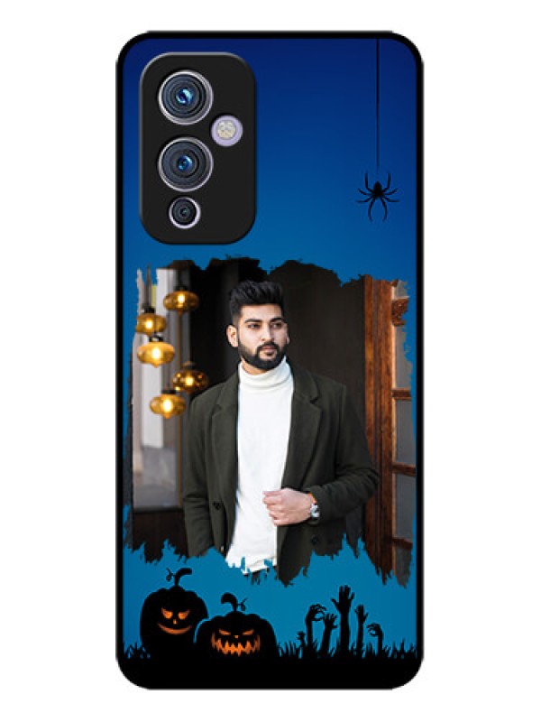 Custom OnePlus 9 5G Custom Metal Phone CaseWith Pro Halloween Design