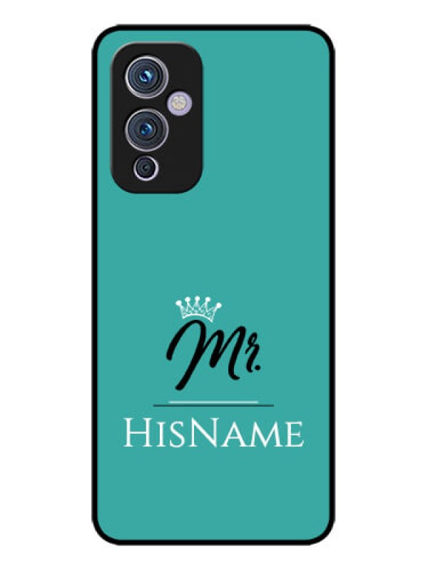 Custom OnePlus 9 5G Custom Metal Phone CaseMr With Name Design