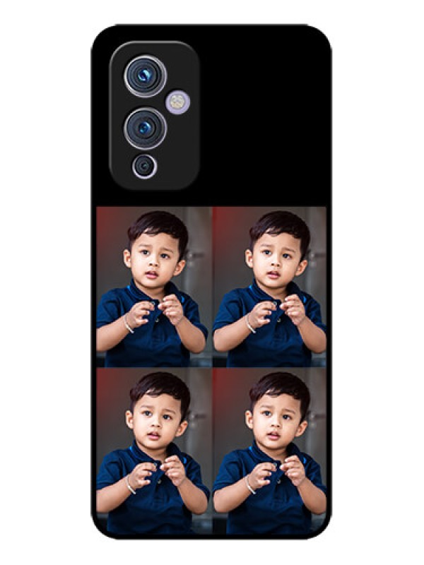 Custom OnePlus 9 5G Custom Metal Phone Case4 Image Holder Design