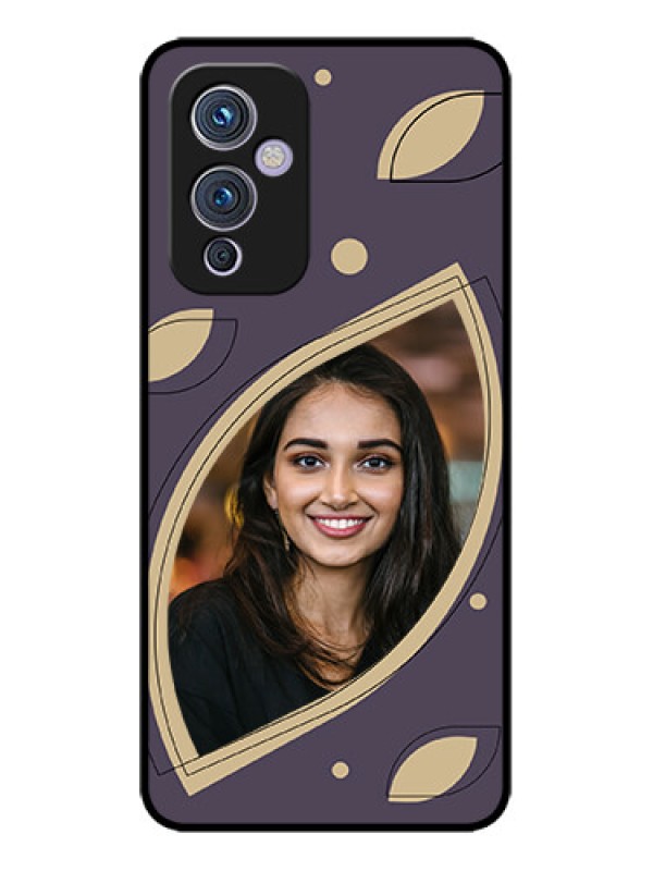Custom OnePlus 9 5G Custom Metal Phone CaseFalling Leaf Design