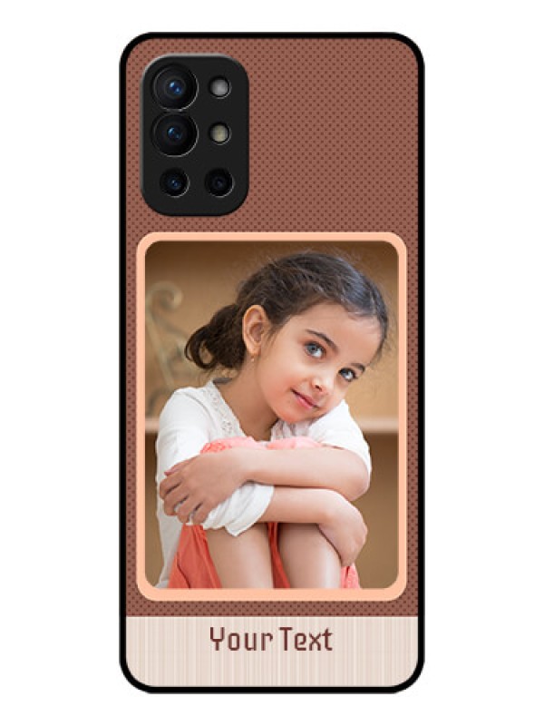 Custom OnePlus 9R 5G Custom Metal Phone CaseSimple Pic Upload Design