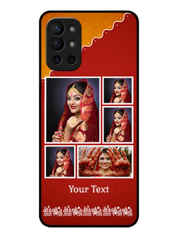 Custom OnePlus 9R 5G Custom Metal Phone CaseWedding Pic Upload Design