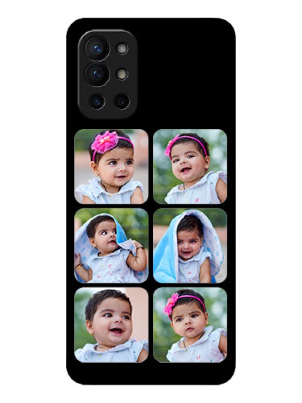 Custom OnePlus 9R 5G Custom Metal Phone CaseMultiple Pictures Design