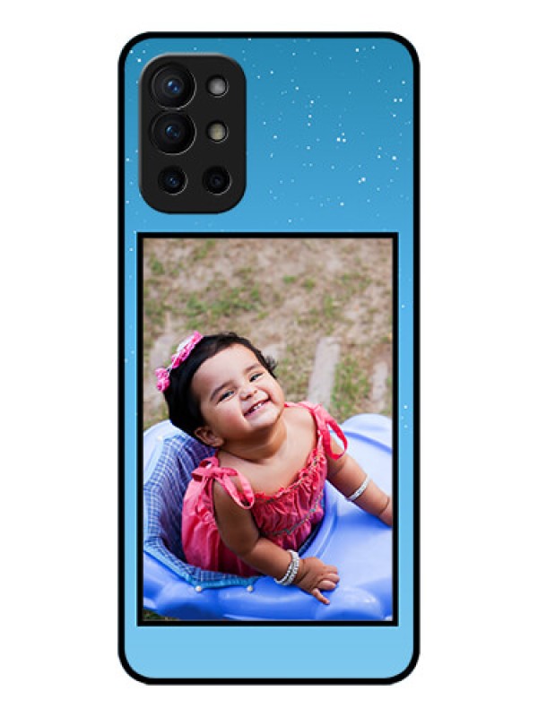 Custom OnePlus 9R 5G Custom Metal Phone CaseWave Pattern Colorful Design