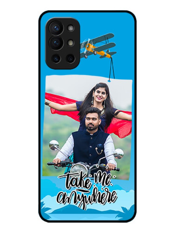 Custom OnePlus 9R 5G Custom Metal Phone CaseTraveller Design