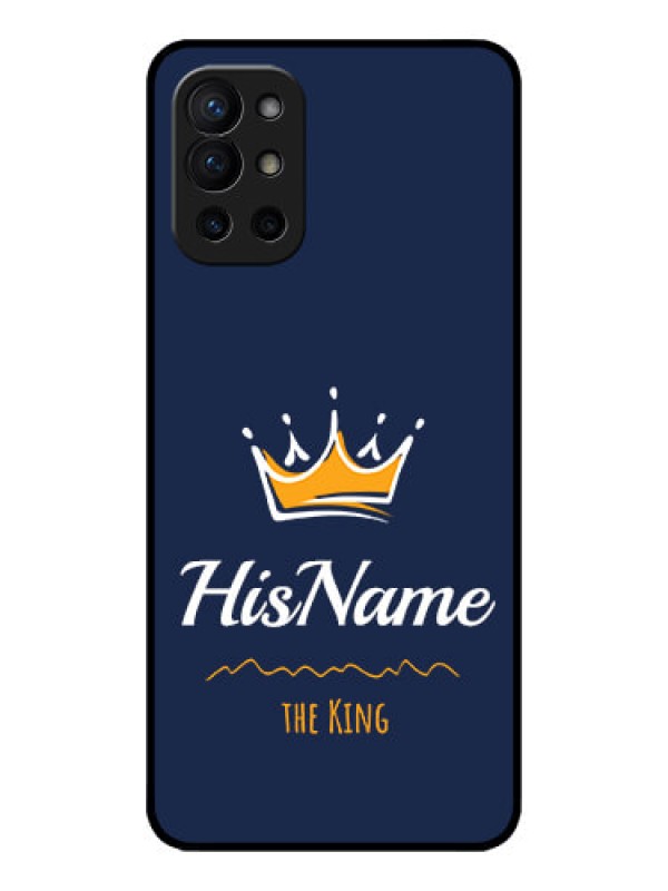 Custom OnePlus 9R 5G Custom Metal Phone CaseKing With Name Design