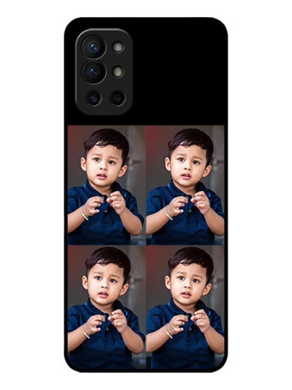 Custom OnePlus 9R 5G Custom Metal Phone Case4 Image Holder Design