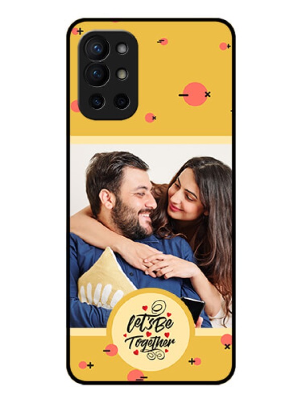 Custom OnePlus 9R 5G Custom Metal Phone CaseLets Be Together Design