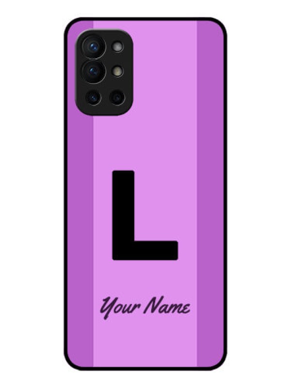 Custom OnePlus 9R 5G Custom Metal Phone CaseTricolor Custom Text Design