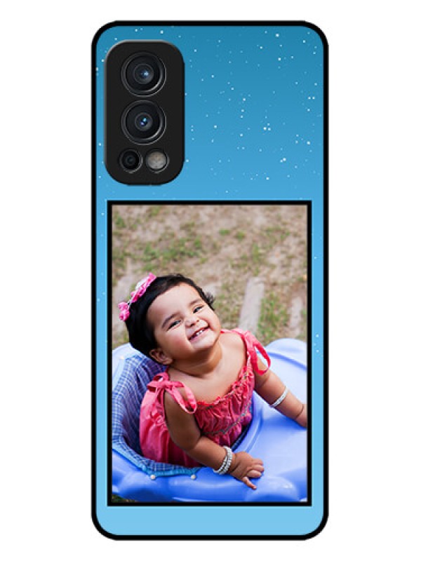 Custom OnePlus Nord 2 5G Custom Metal Phone CaseWave Pattern Colorful Design