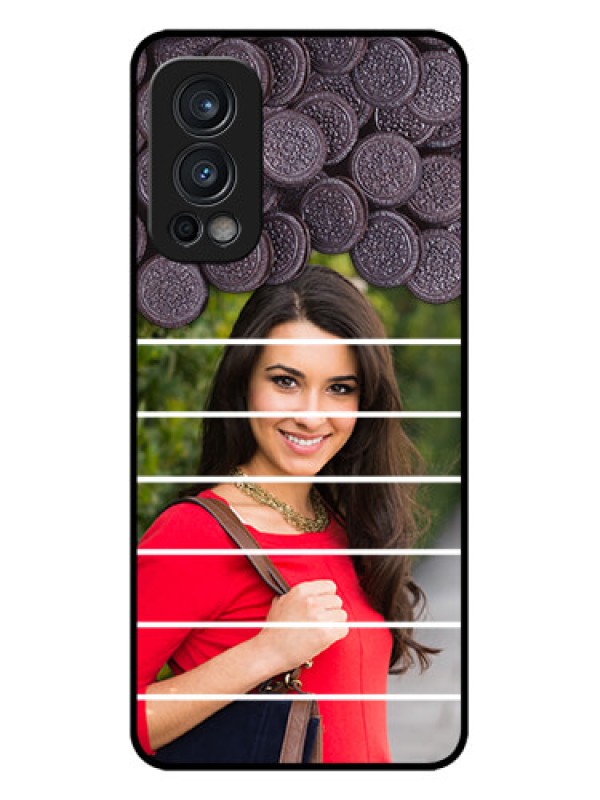 Custom OnePlus Nord 2 5G Custom Metal Phone CaseWith Oreo Biscuit Design