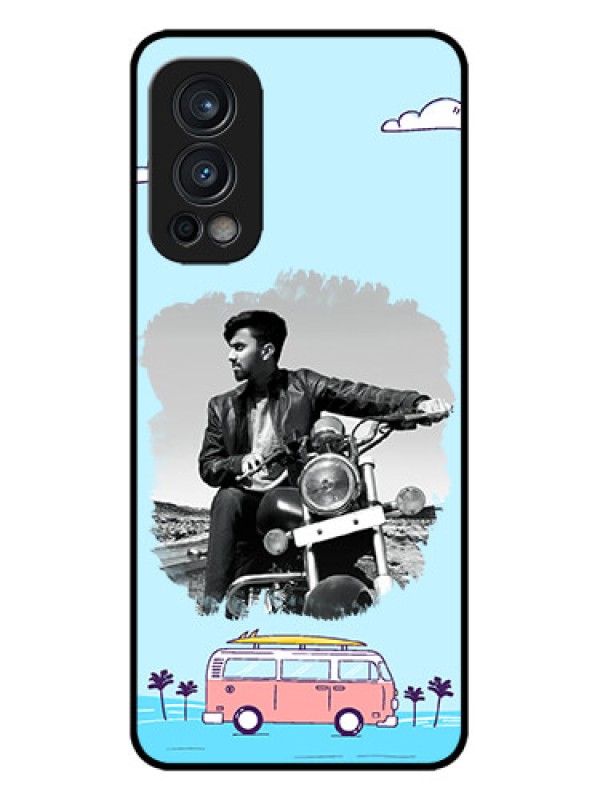 Custom OnePlus Nord 2 5G Custom Metal Phone CaseTravel and Adventure Design