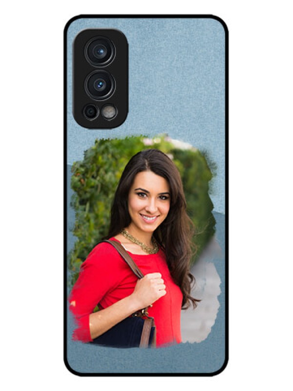 Custom OnePlus Nord 2 5G Custom Metal Phone CaseGrunge Line Art Design