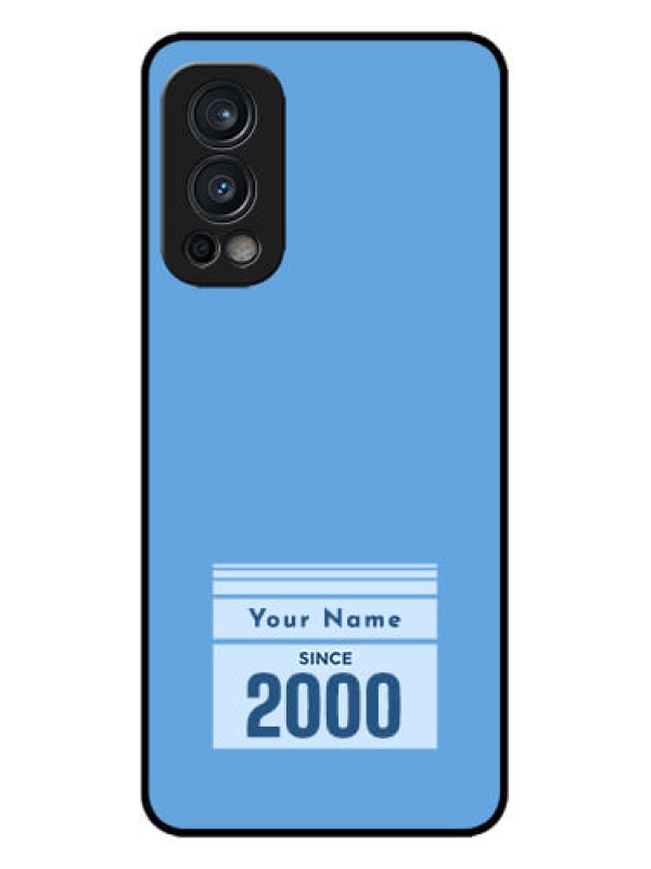 Custom OnePlus Nord 2 5G Custom Metal Phone CaseCustom Year Of Birth Design