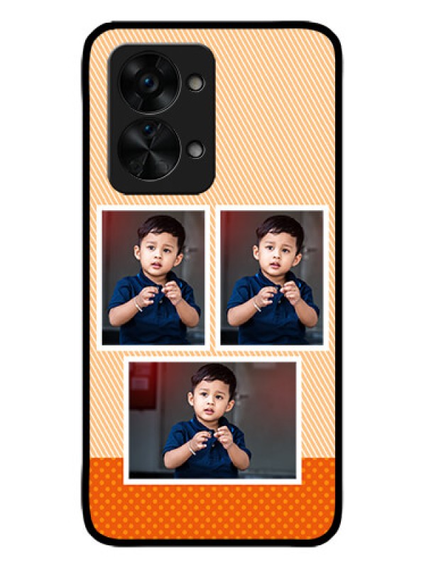 Custom OnePlus Nord 2T 5G Custom Metal Phone CaseBulk Photos Upload Design
