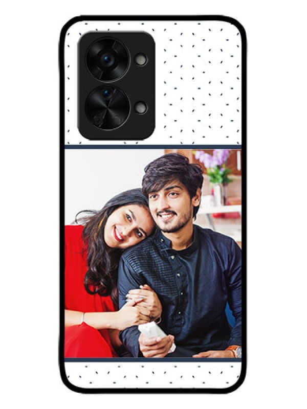 Custom OnePlus Nord 2T 5G Custom Metal Phone CasePremium Dot Design