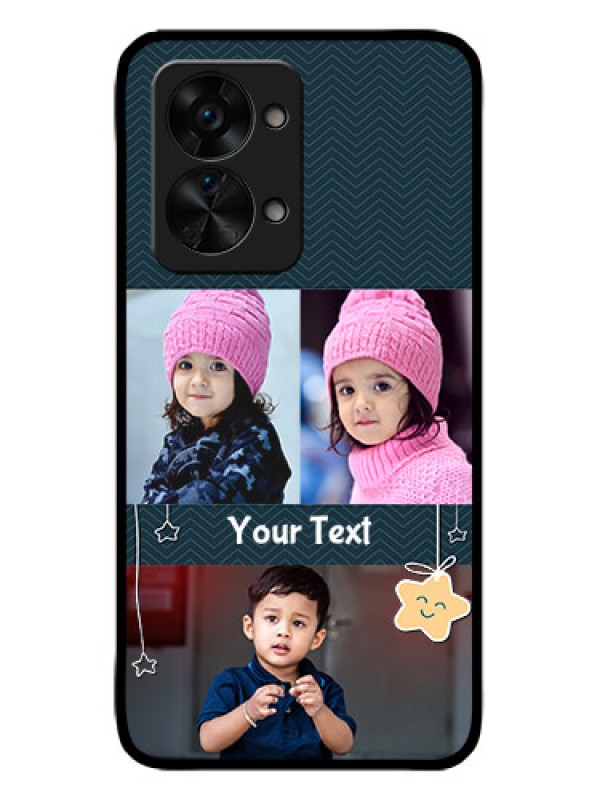 Custom OnePlus Nord 2T 5G Custom Metal Phone CaseHanging Stars Design