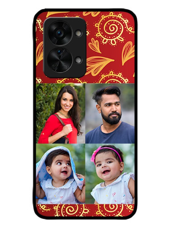 Custom OnePlus Nord 2T 5G Custom Metal Phone Case4 Image Traditional Design