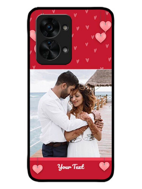 Custom OnePlus Nord 2T 5G Custom Metal Phone CaseValentines Day Design