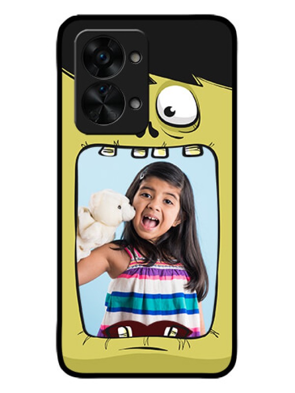 Custom OnePlus Nord 2T 5G Custom Metal Phone CaseCartoon Monster Back Case Design