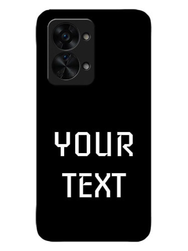 Custom OnePlus Nord 2T 5G Custom Metal Phone CaseYour Name Design