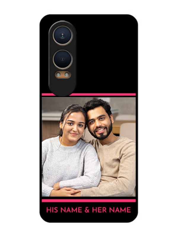 Custom OnePlus Nord Ce 4 Lite 5G Custom Metal Phone CaseWith Add Text Design