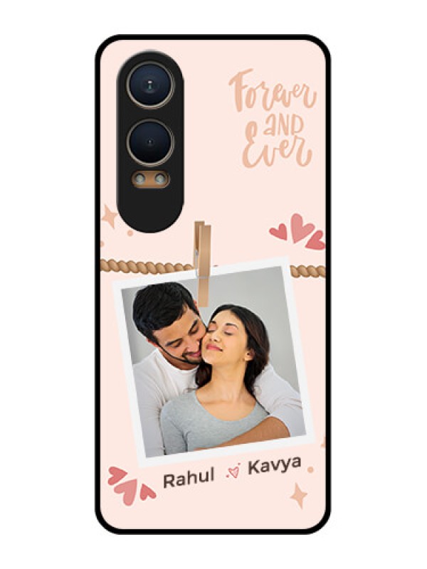 Custom OnePlus Nord Ce 4 Lite 5G Custom Metal Phone CaseForever And Ever Love Design