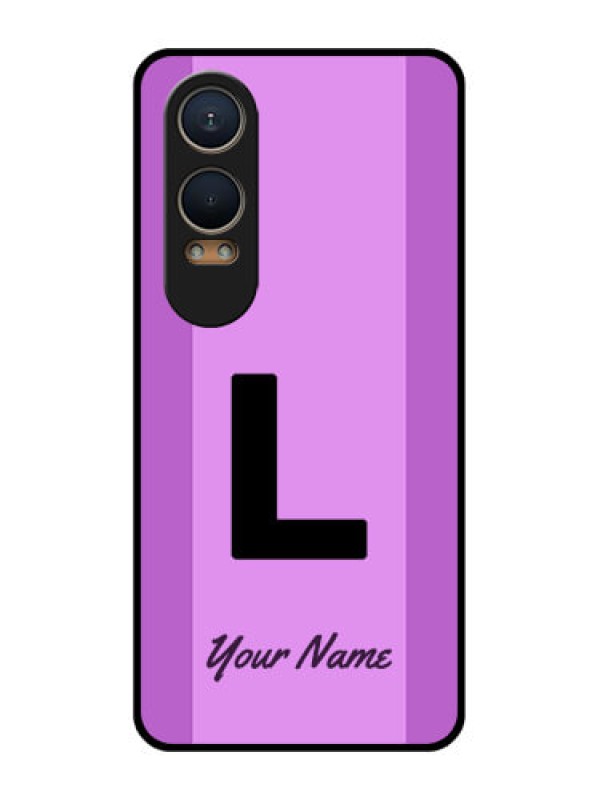 Custom OnePlus Nord Ce 4 Lite 5G Custom Metal Phone CaseTricolor Custom Text Design