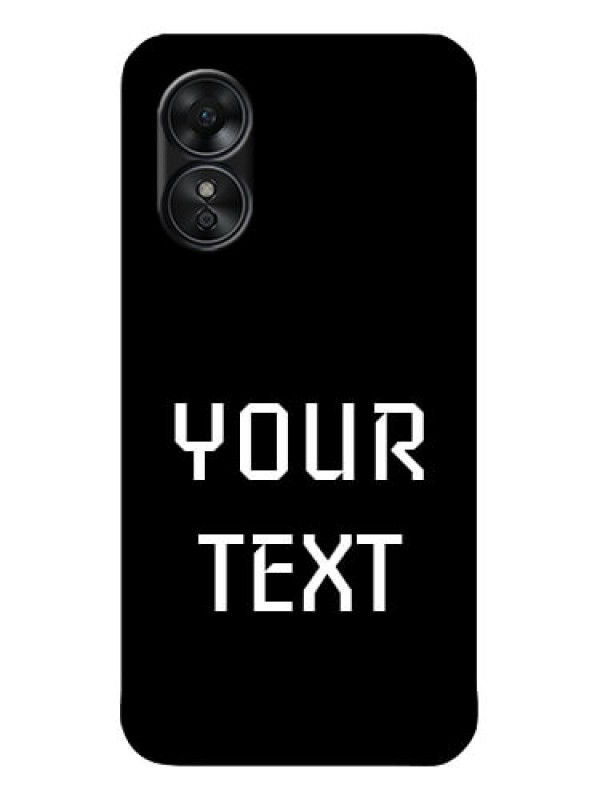 Custom Oppo A17 Custom Metal Phone CaseYour Name Design