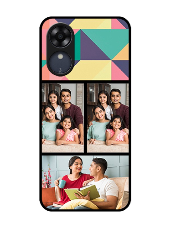 Custom Oppo A17k Custom Metal Phone Case - Bulk Pic Upload Design