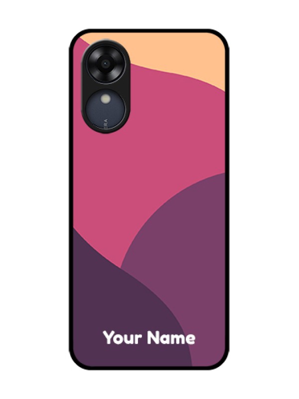 Custom Oppo A17k Custom Metal Phone Case - Mixed Multi - Colour Abstract Art Design
