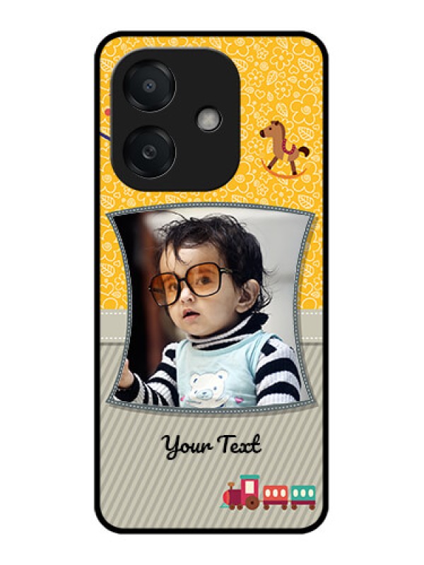 Custom Oppo A3 5G Custom Metal Phone Case - Baby Picture Upload Design