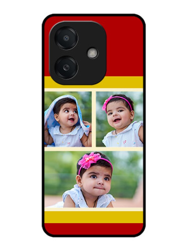 Custom Oppo A3 5G Custom Metal Phone Case - Multiple Pic Upload Design
