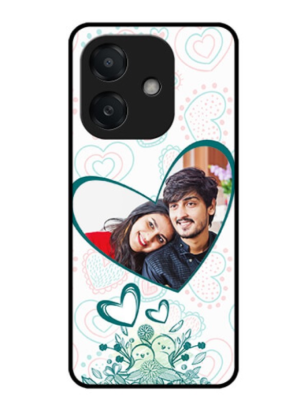Custom Oppo A3 5G Custom Metal Phone Case - Premium Couple Design