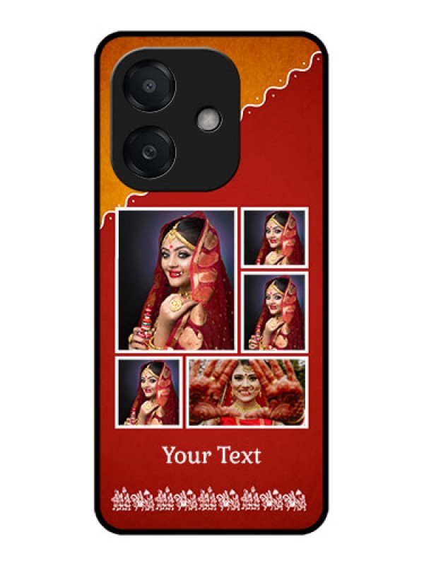 Custom Oppo A3 5G Custom Metal Phone Case - Wedding Pic Upload Design