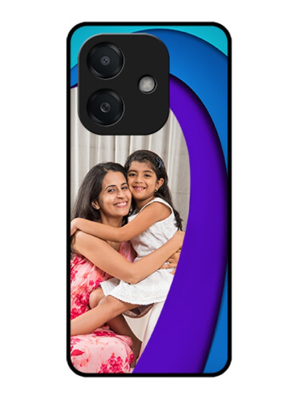 Custom Oppo A3 5G Custom Metal Phone Case - Simple Pattern Design