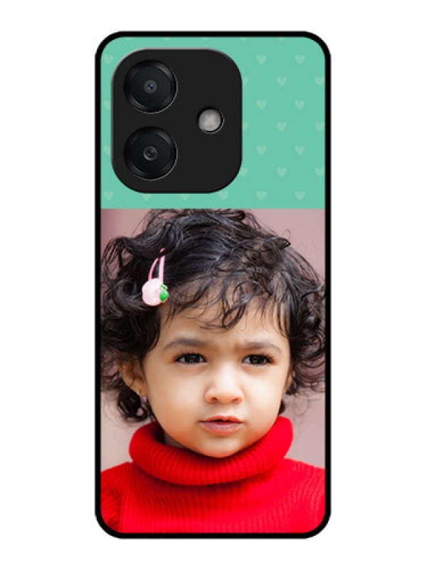Custom Oppo A3 5G Custom Metal Phone Case - Lovers Picture Design