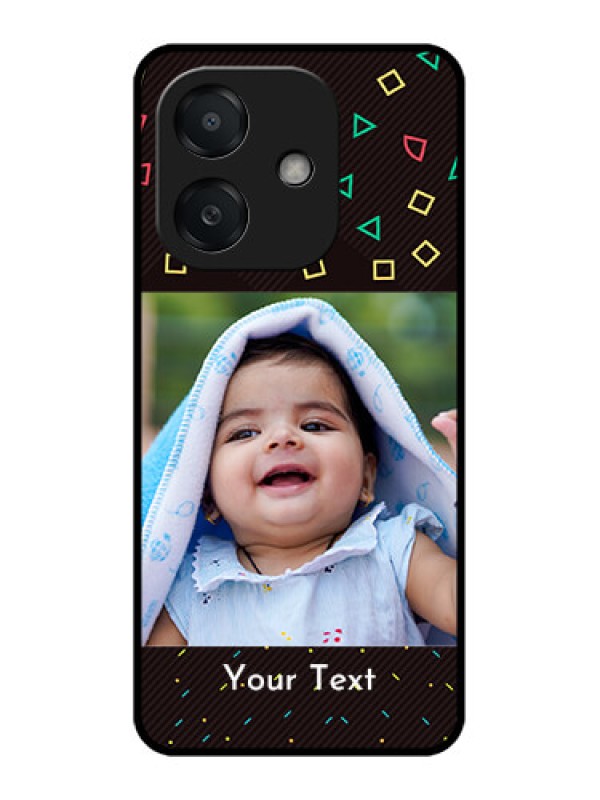 Custom Oppo A3 5G Custom Metal Phone Case - With Confetti Birthday Design