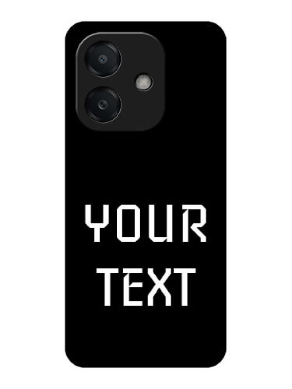 Custom Oppo A3 5G Custom Metal Phone Case - Your Name Design