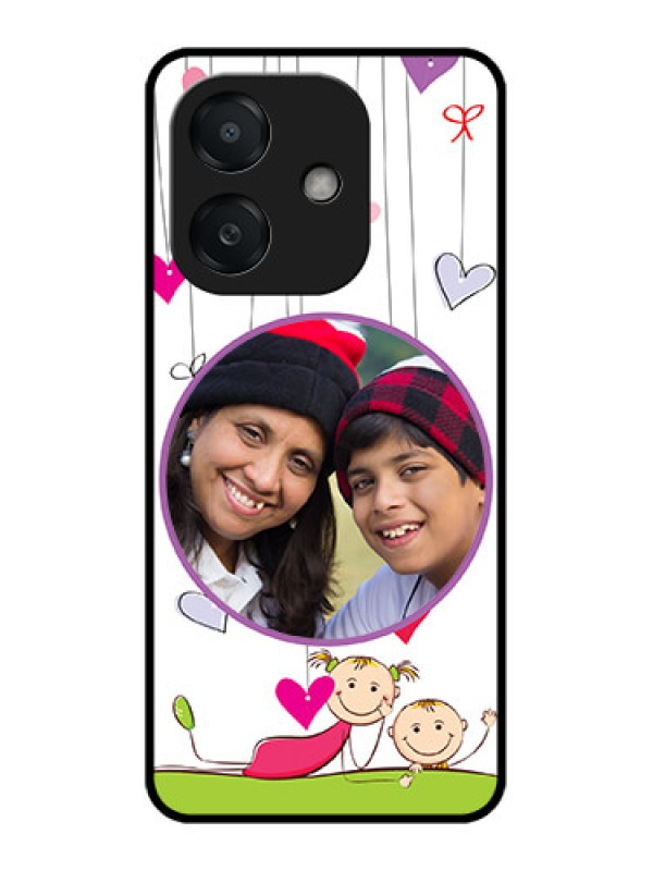 Custom Oppo A3X 5G Custom Metal Phone CaseCute Kids Phone Case Design
