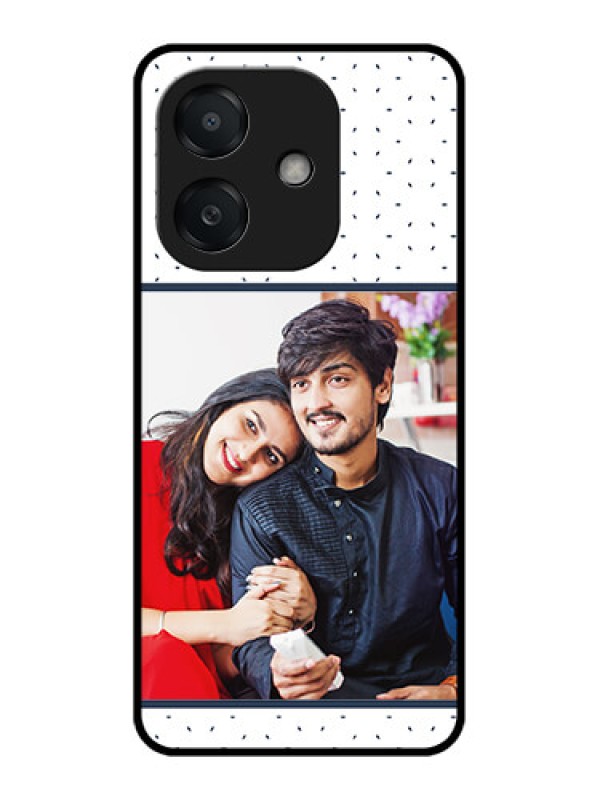 Custom Oppo A3X 5G Custom Metal Phone CasePremium Dot Design