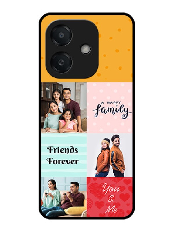 Custom Oppo A3X 5G Custom Metal Phone CaseImages With Quotes Design