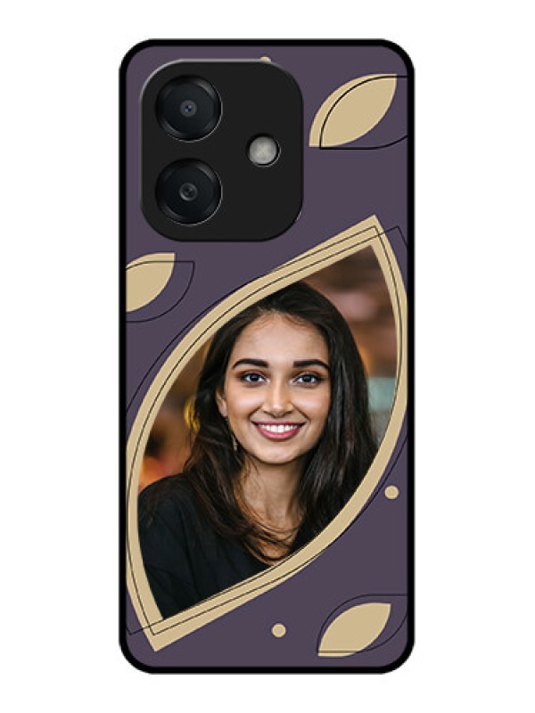 Custom Oppo A3X 5G Custom Metal Phone CaseFalling Leaf Design