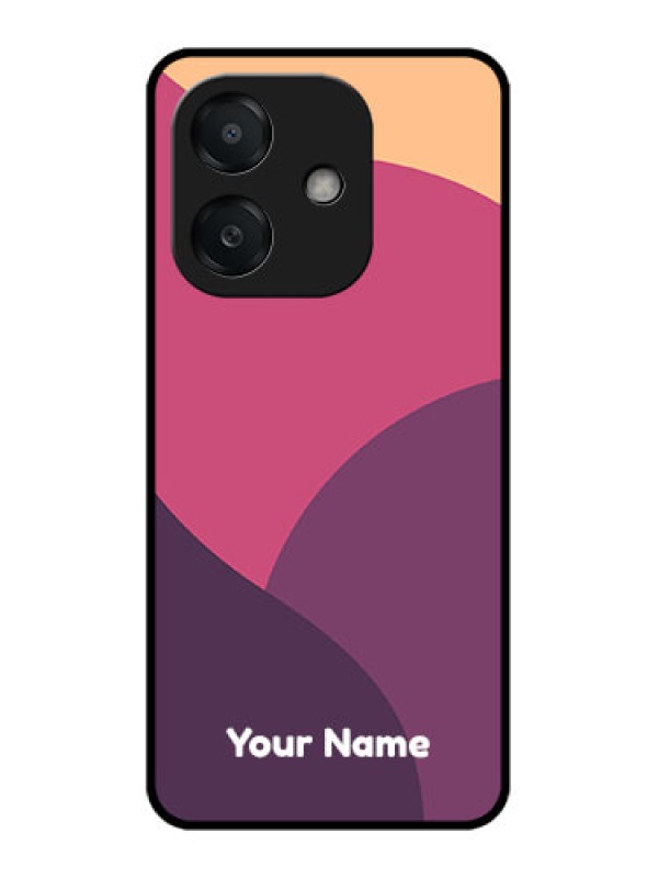 Custom Oppo A3X 5G Custom Metal Phone CaseMixed Multi - Colour Abstract Art Design