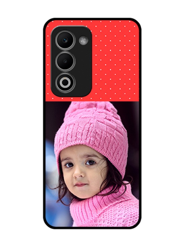Custom Oppo A5 5G Custom Metal Phone Case - Red Pattern Design