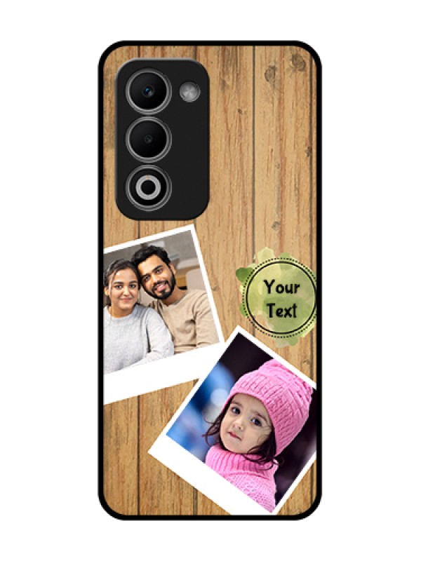 Custom Oppo A5 5G Custom Metal Phone Case - Wooden Texture Design