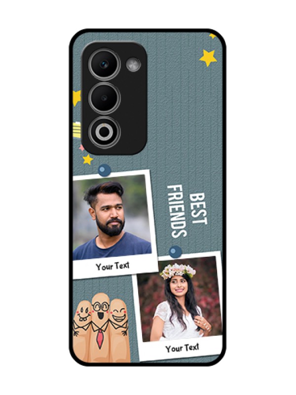 Custom Oppo A5 5G Custom Metal Phone Case - Sticky Frames And Friendship Design