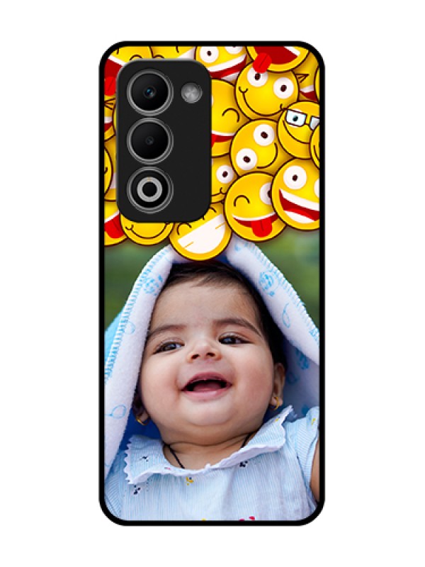 Custom Oppo A5 5G Custom Metal Phone Case - With Smiley Emoji Design